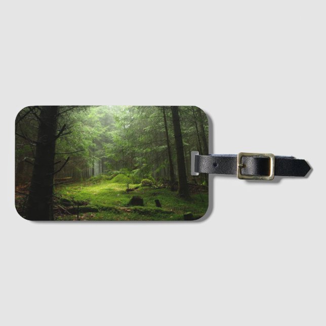 Sterious Forest Luggage Tag (Front Horizontal)