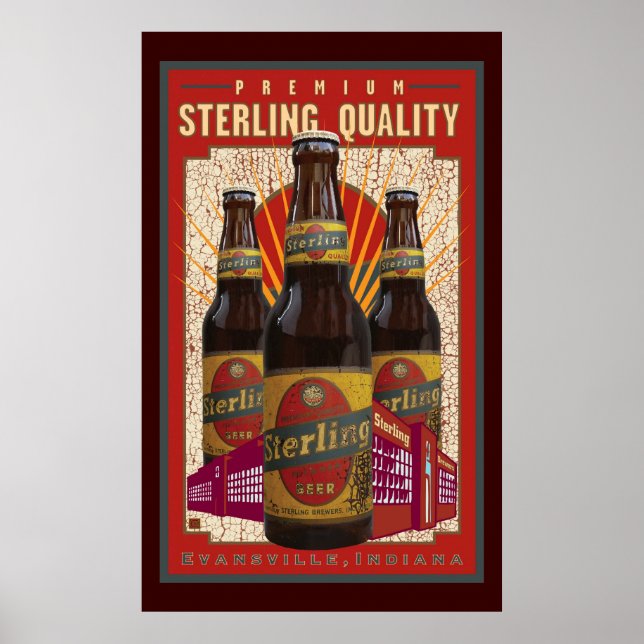 Sterling Beer Poster (Front)
