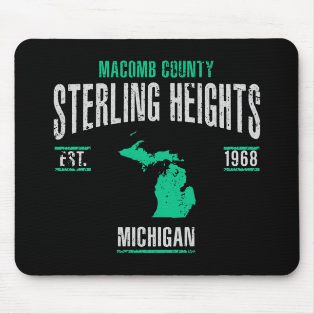 Sterling Heights Mouse Pad (Front)