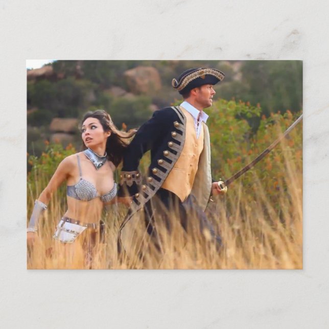 Sterling & Nilla, On The Run-Postcard Postcard (Front)