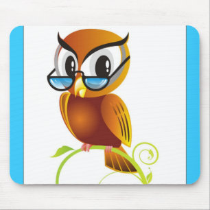 STERN OWL MOUSE PAD