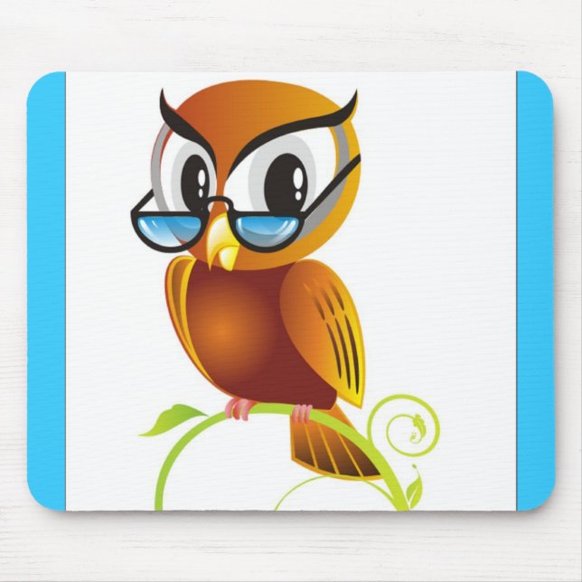 STERN OWL MOUSE PAD (Front)