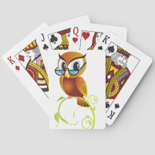 STERN OWL PLAYING CARDS