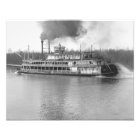 Stern-Wheel Steamboat Belle of Calhoun 1906 BW
