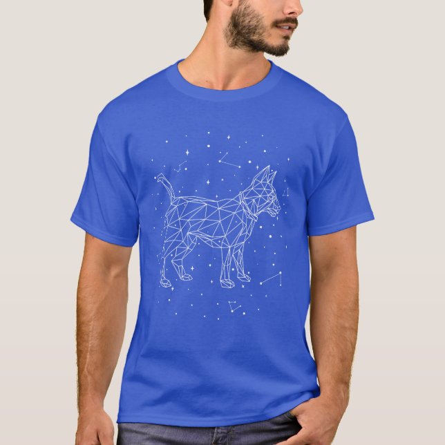 Sternbild Dog Constellation Dog Mum Dogfather Dog  T-Shirt (Front)