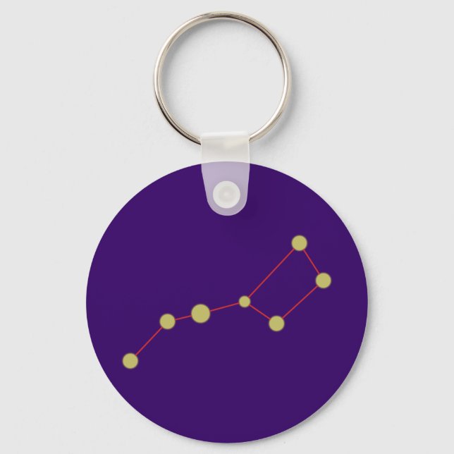 Sternbild Grosser Wagen constellation big dipper Key Ring (Front)