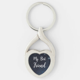 Sternenhimmel Muster Key Ring