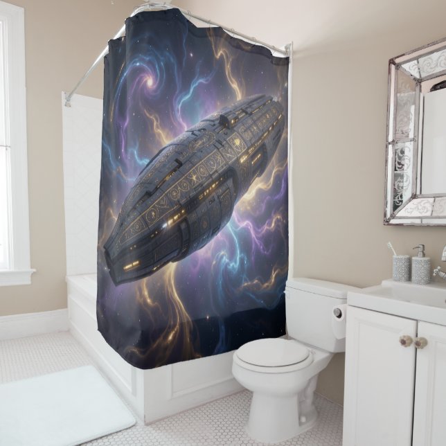 Sternenpfad – Reise durch das Universum´11 Shower Curtain (In Situ)