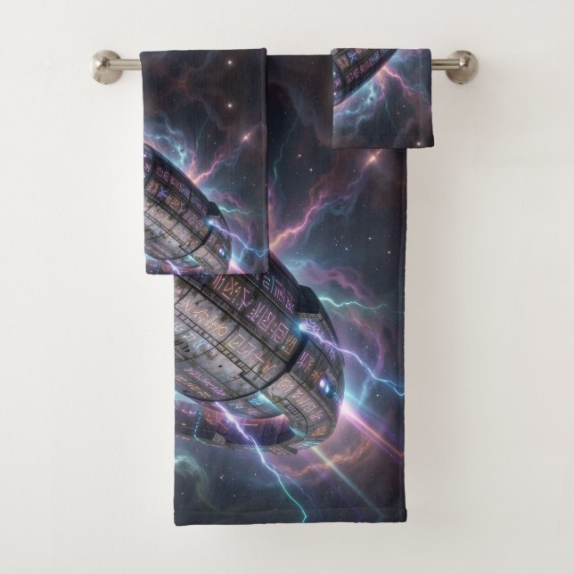 Sternenpfad – Reise durch das Universum´13 Bath Towel Set (Insitu)