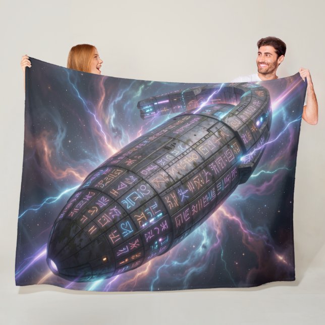 Sternenpfad – Reise durch das Universum´13 Fleece Blanket (In Situ)