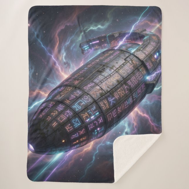 Sternenpfad – Reise durch das Universum´13 Sherpa Blanket (Front)