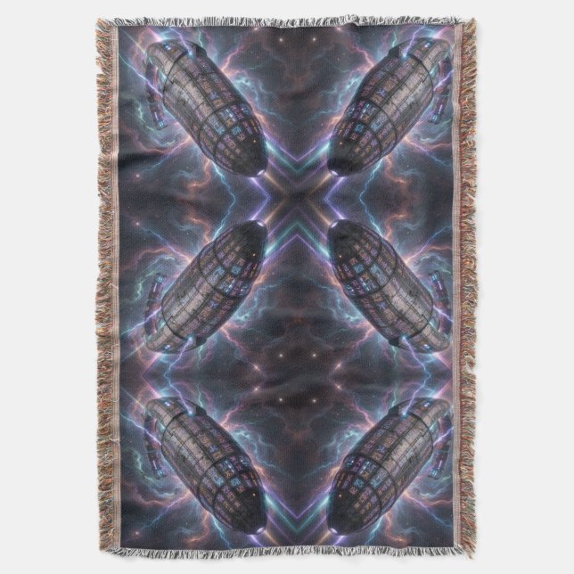 Sternenpfad – Reise durch das Universum´13 Throw Blanket (Front Vertical)