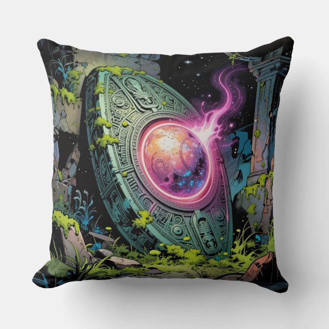 Sternenpfad – Reise durch das Universum´1 Cushion (Front)