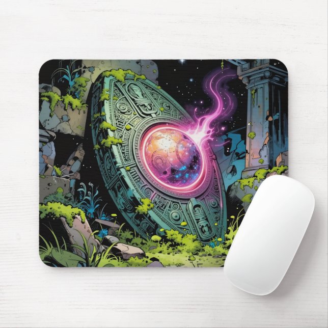 Sternenpfad – Reise durch das Universum´1 Mouse Pad (With Mouse)