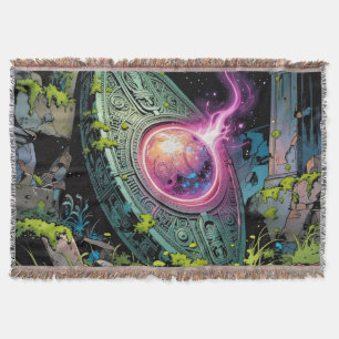Sternenpfad – Reise durch das Universum´1 Throw Blanket