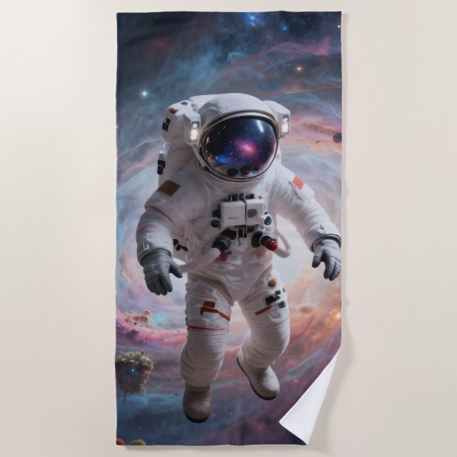 Sternenpfad – Reise durch das Universum´2 Beach Towel (Front)