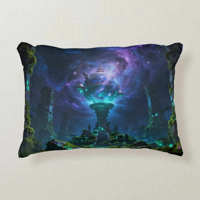 Sternenpfad – Reise durch das Universum Decorative Cushion (Front)