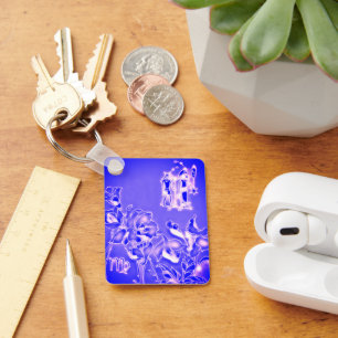 Sternzeichen Jungfrau Key Ring