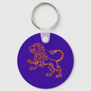 Sternzeichen Löwe zodiac sign Leo Key Ring
