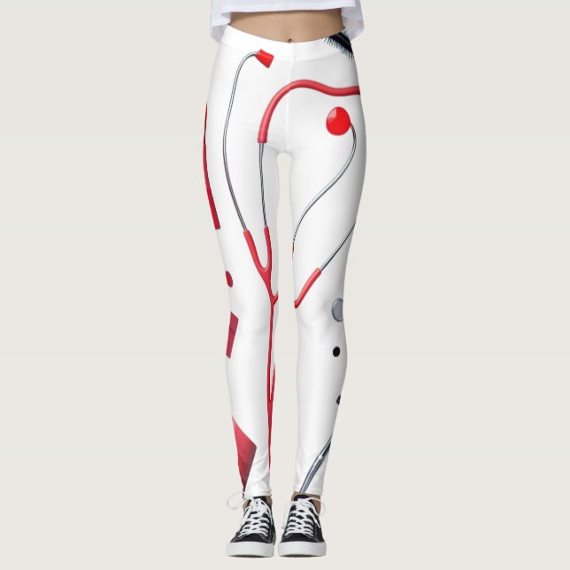 Stethoscope and makeup leggings (Front)