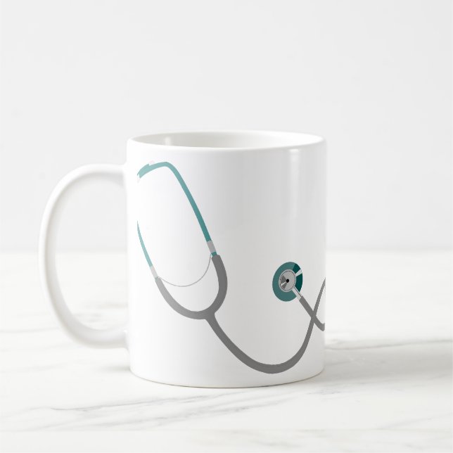 Stethoscope Coffee Mug (Left)
