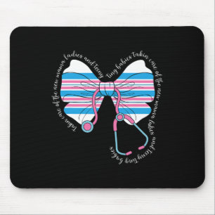 Stethoscope Coquette Bow Ba2 Mouse Pad