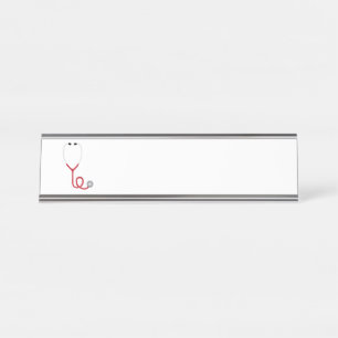 Stethoscope Desk Name Plate