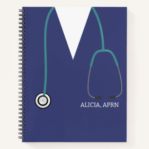 Stethoscope For Nurse Notebook