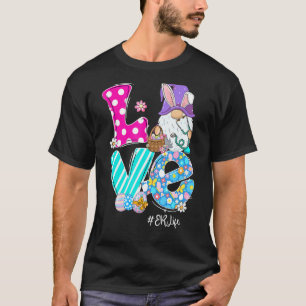 Stethoscope Gnome Er Life Nurse Funny Easter Day M T-Shirt