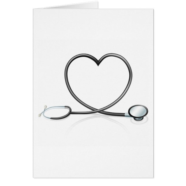 Stethoscope heart concept (Front)