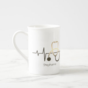 Stethoscope Heartbeat Medical Mug