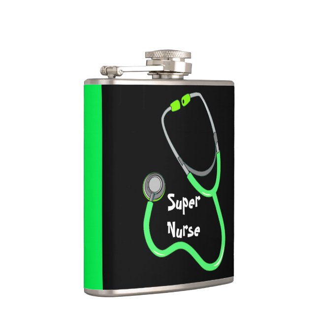 Stethoscope Hip Flask (Right)