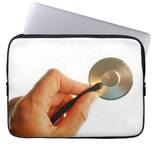 Stethoscope hospital is sick better. laptop sleeve