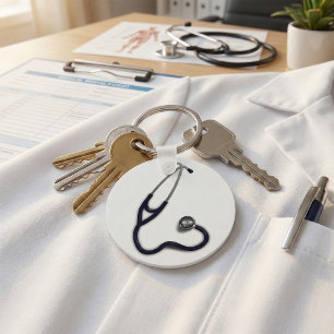 Stethoscope Keychain