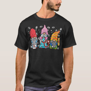 Stethoscope Love Easter Nurse Life Gnomes Nurse Ea T-Shirt