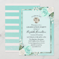 Stethoscope Medical Nursing School Grad Party Teal