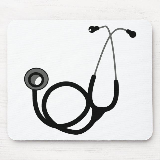 Stethoscope Mouse Pad (Front)
