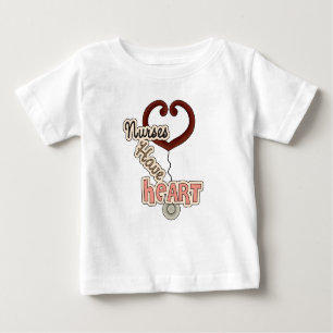 Stethoscope Nurses Have Heart T-shirts and GIfts