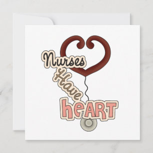 Stethoscope Nurses Have Heart T-shirts and GIfts