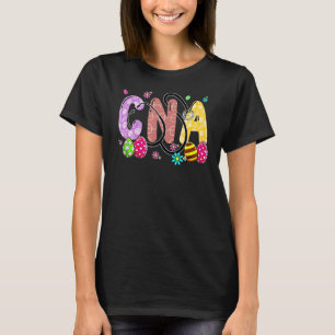 Stethoscope Scrub Cna Nurse Life Easter Day Cute B T-Shirt