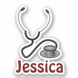 Stethoscope template, customisable