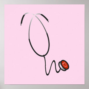 Stethoscope Tshirts and Gifts Poster