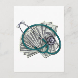 StethoscopeMoney061612.png Postcard