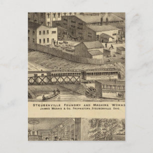 Steubenville Foundry and Machine Works Postcard
