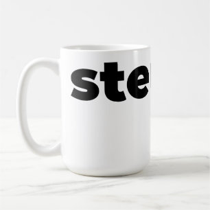 Steups Mug - Black