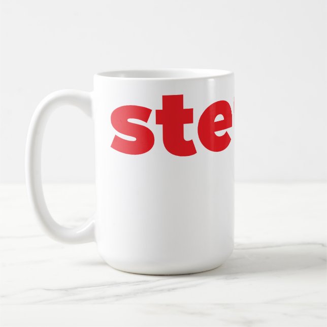 Steups Mug - Red (Left)