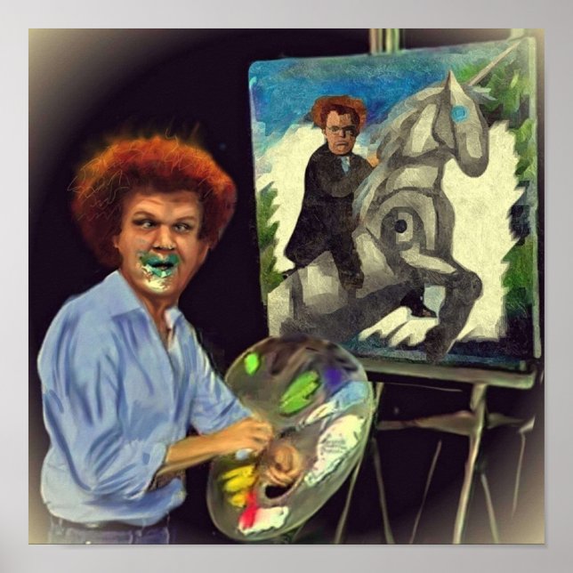 Steve Brule paints Poster (Front)