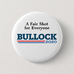 Steve Bullock 2020 6 Cm Round Badge