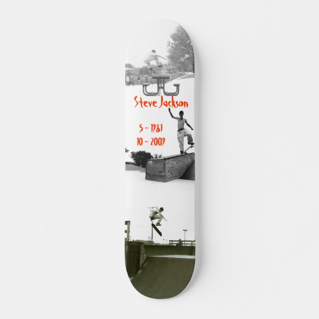 Steve Jackson Skateboard (Front)