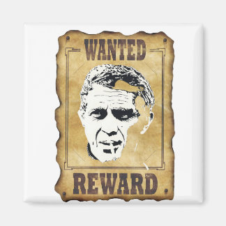 steve mac queen wanted magnet